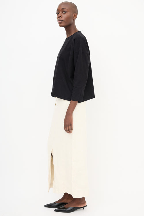 The Row Drop Shoulder Top
