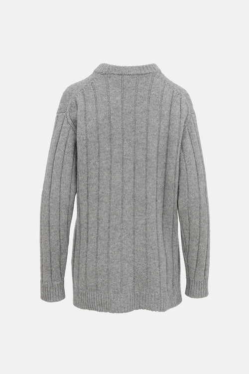 The Row Ribbed Knit Sweater