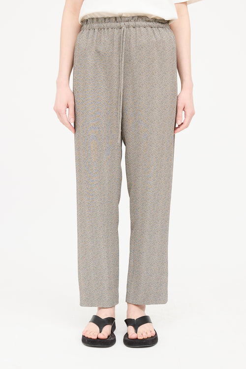 The Row Drawstring Straight Leg Pant
