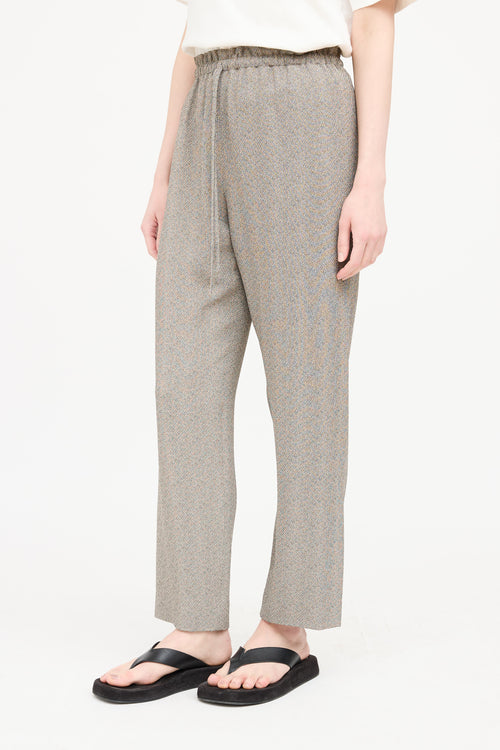 The Row Drawstring Straight Leg Pant