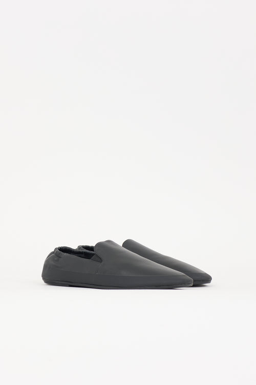 The Row Leather Tech Loafer