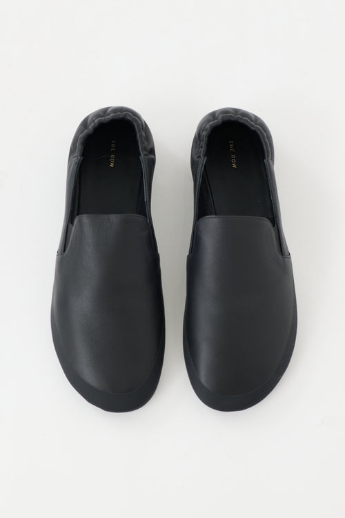 The Row Leather Tech Loafer