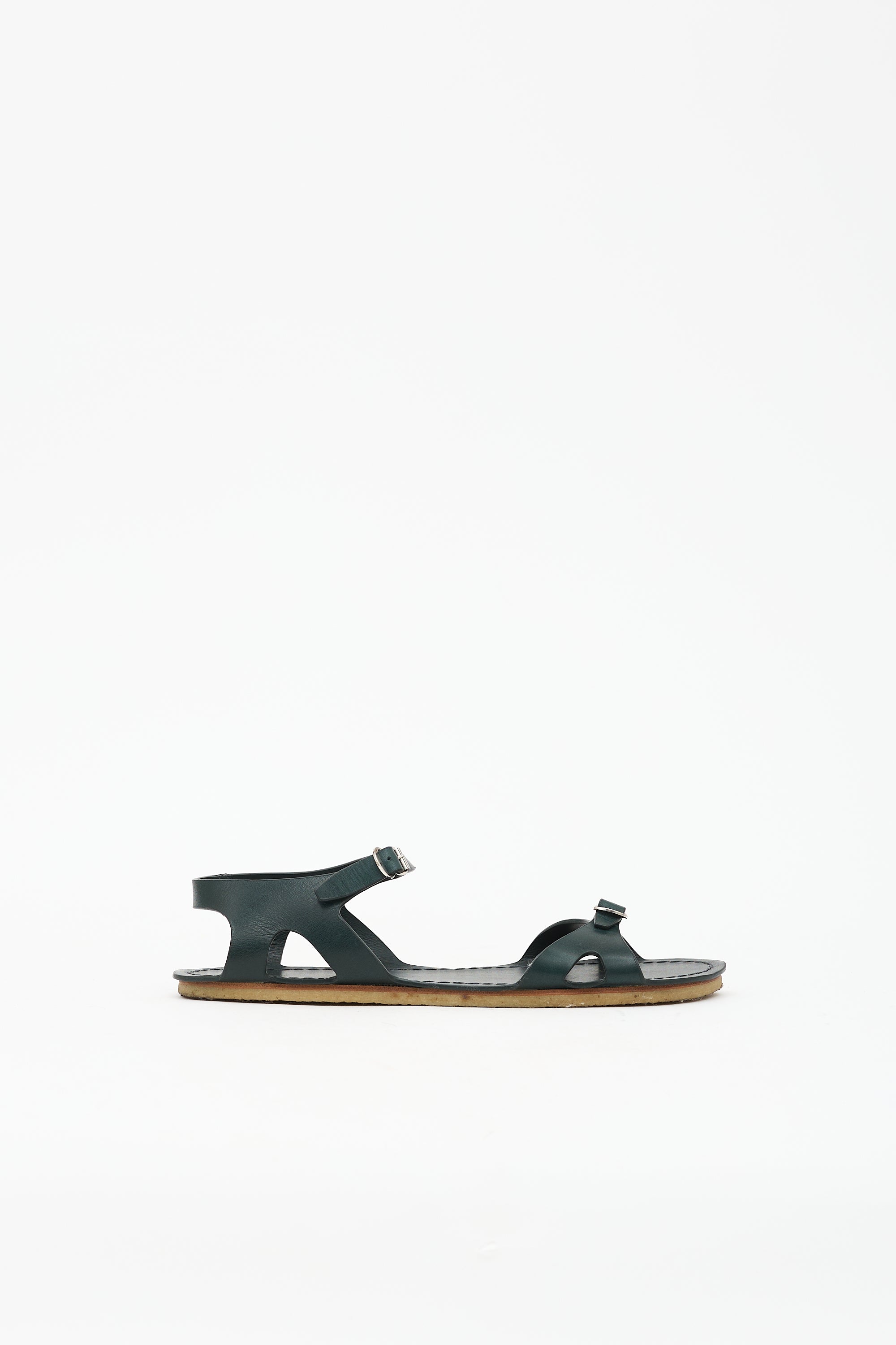 The Row Leather Gene Sandal