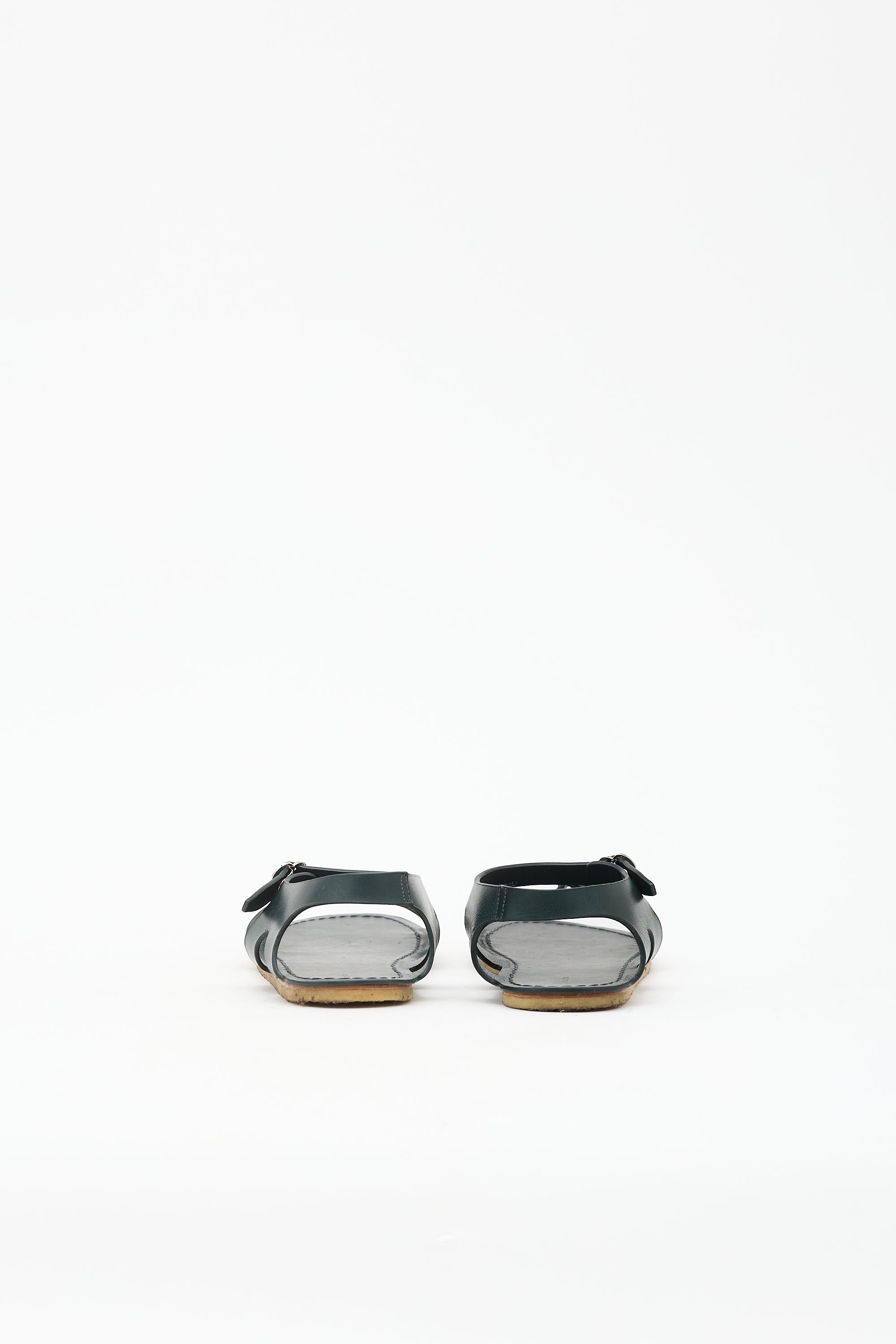 The Row Leather Gene Sandal
