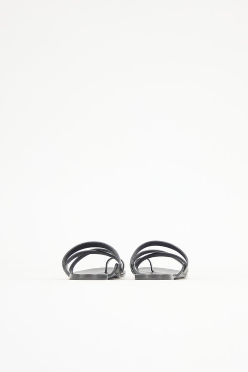 The Row Leather Kris Sandal
