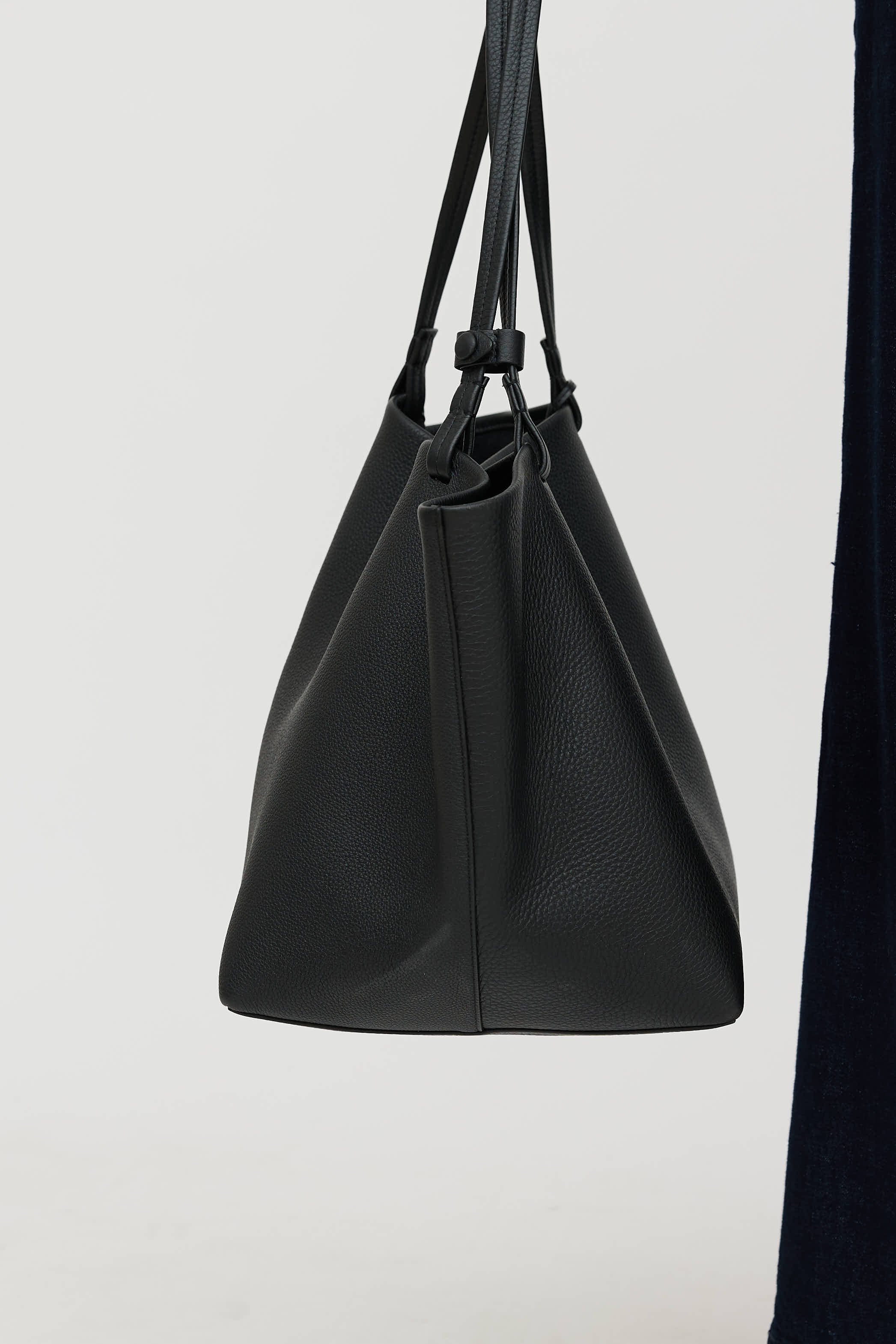 The Row Leather Park Three Tote Bag