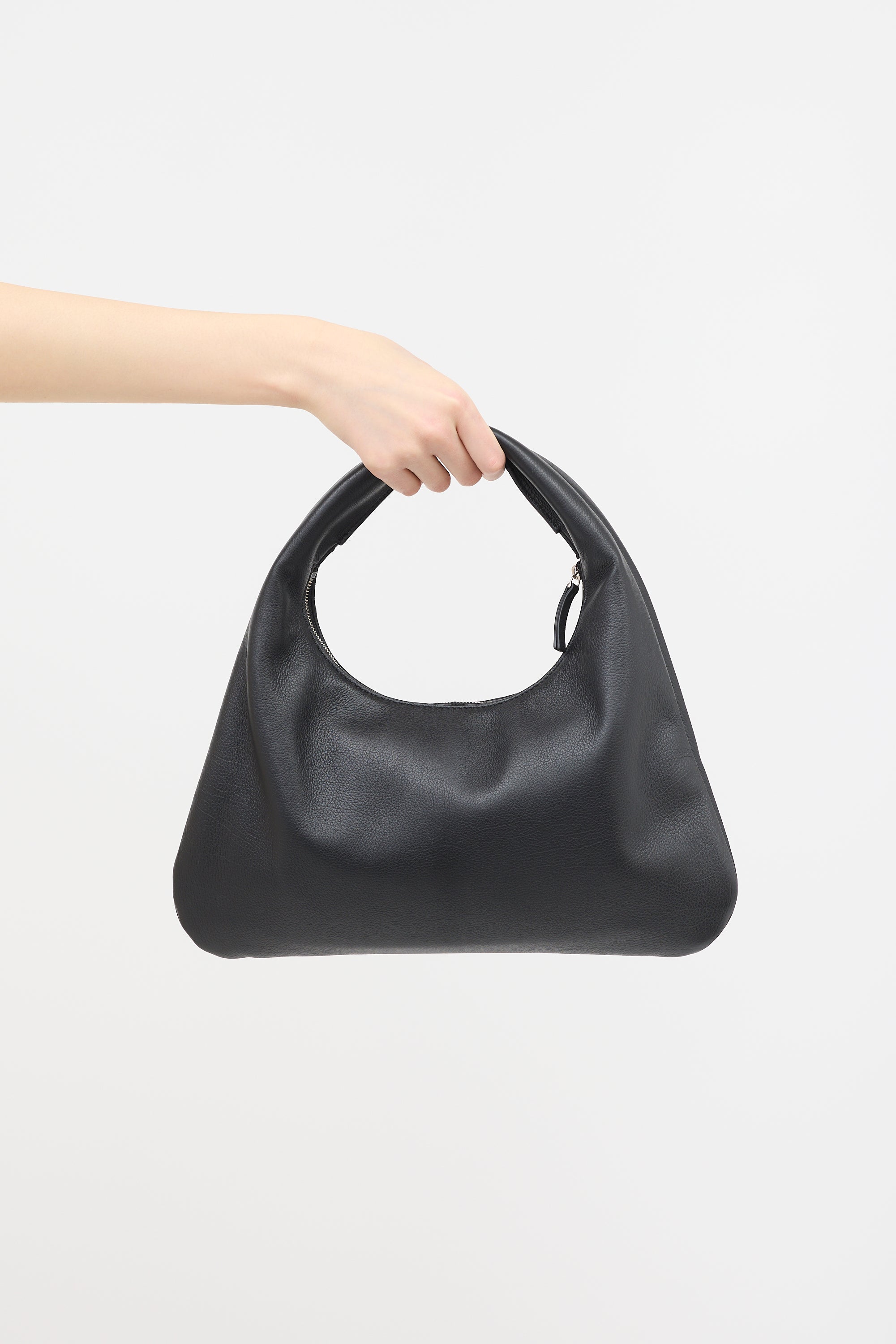 The Row Leather Small Everyday Shoulder Bag