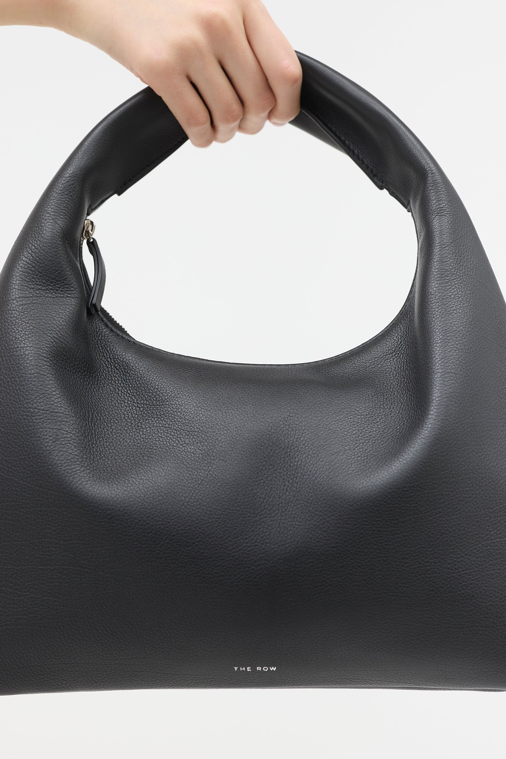 The Row Leather Small Everyday Shoulder Bag