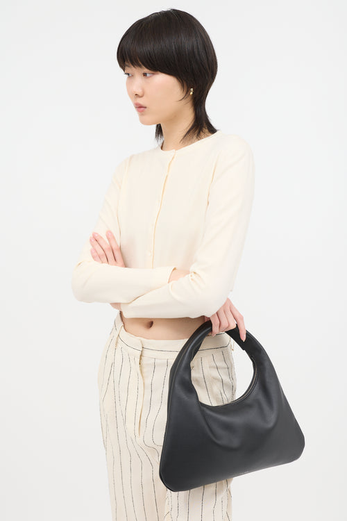 The Row Leather Small Everyday Shoulder Bag
