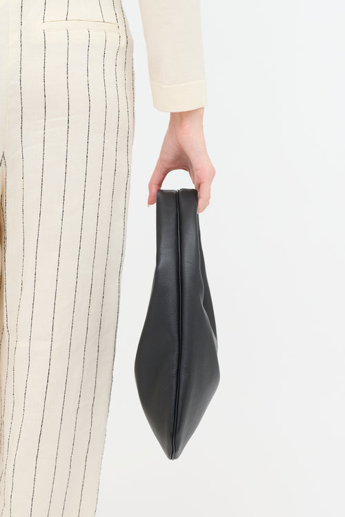 The Row Leather Small Everyday Shoulder Bag
