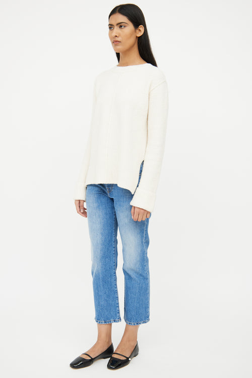 The Row Light Wash Faded Jean