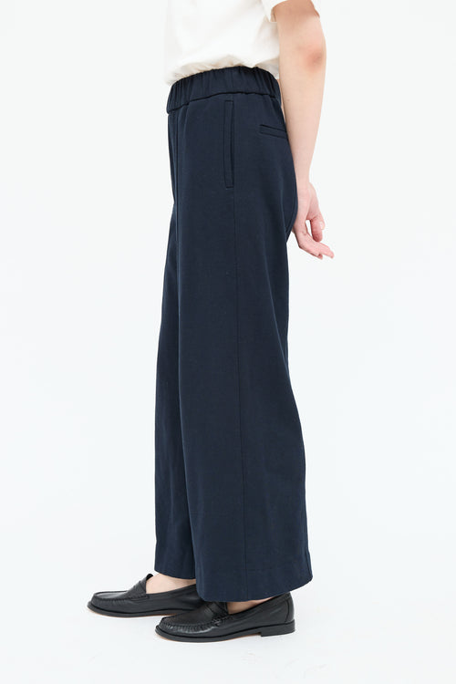 Cotton Wide Leg Pant