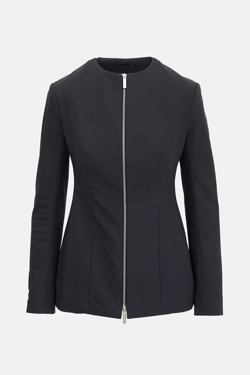 The Row Nylon Peplum Jacket