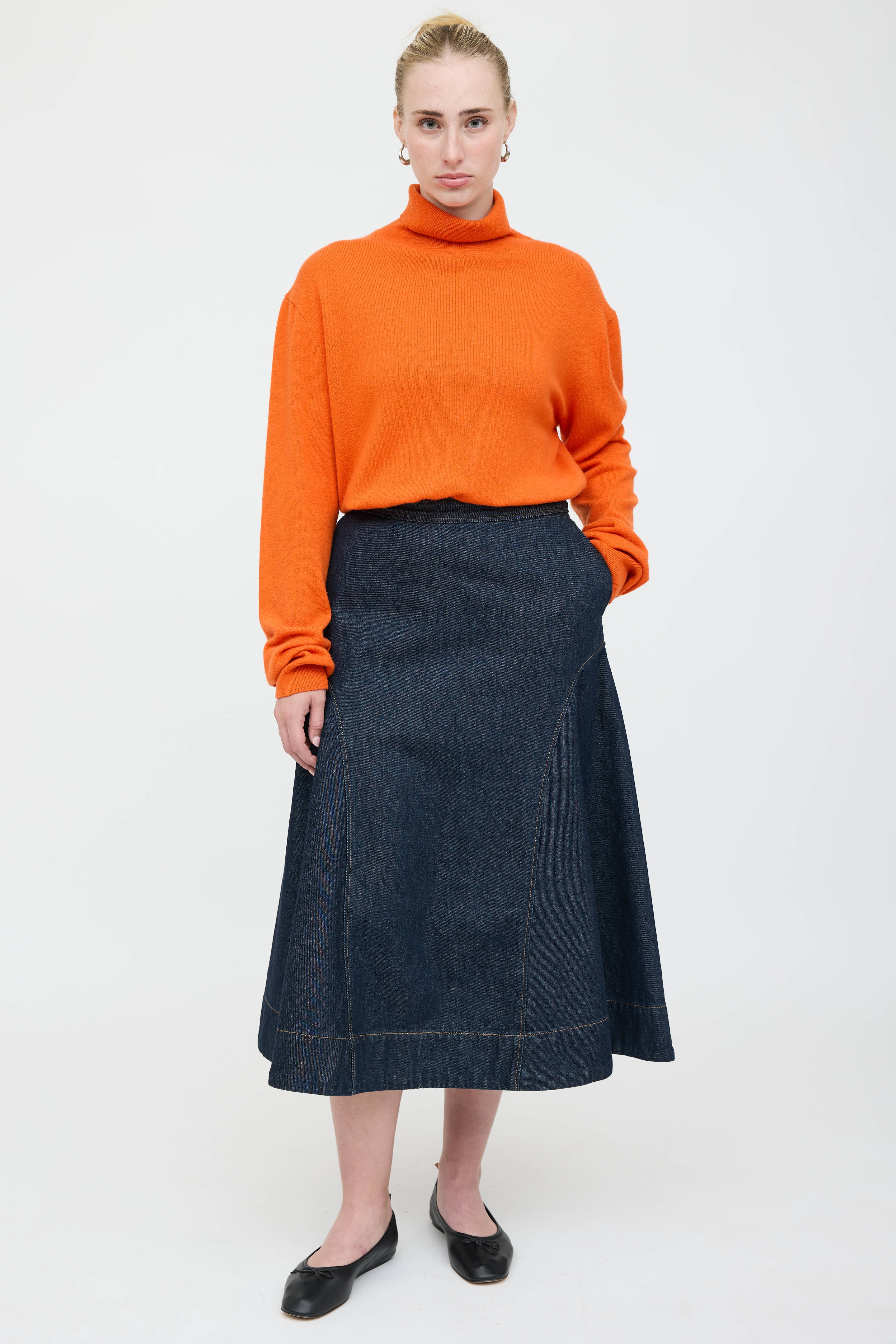 The Row Cashmere Turtleneck Sweater