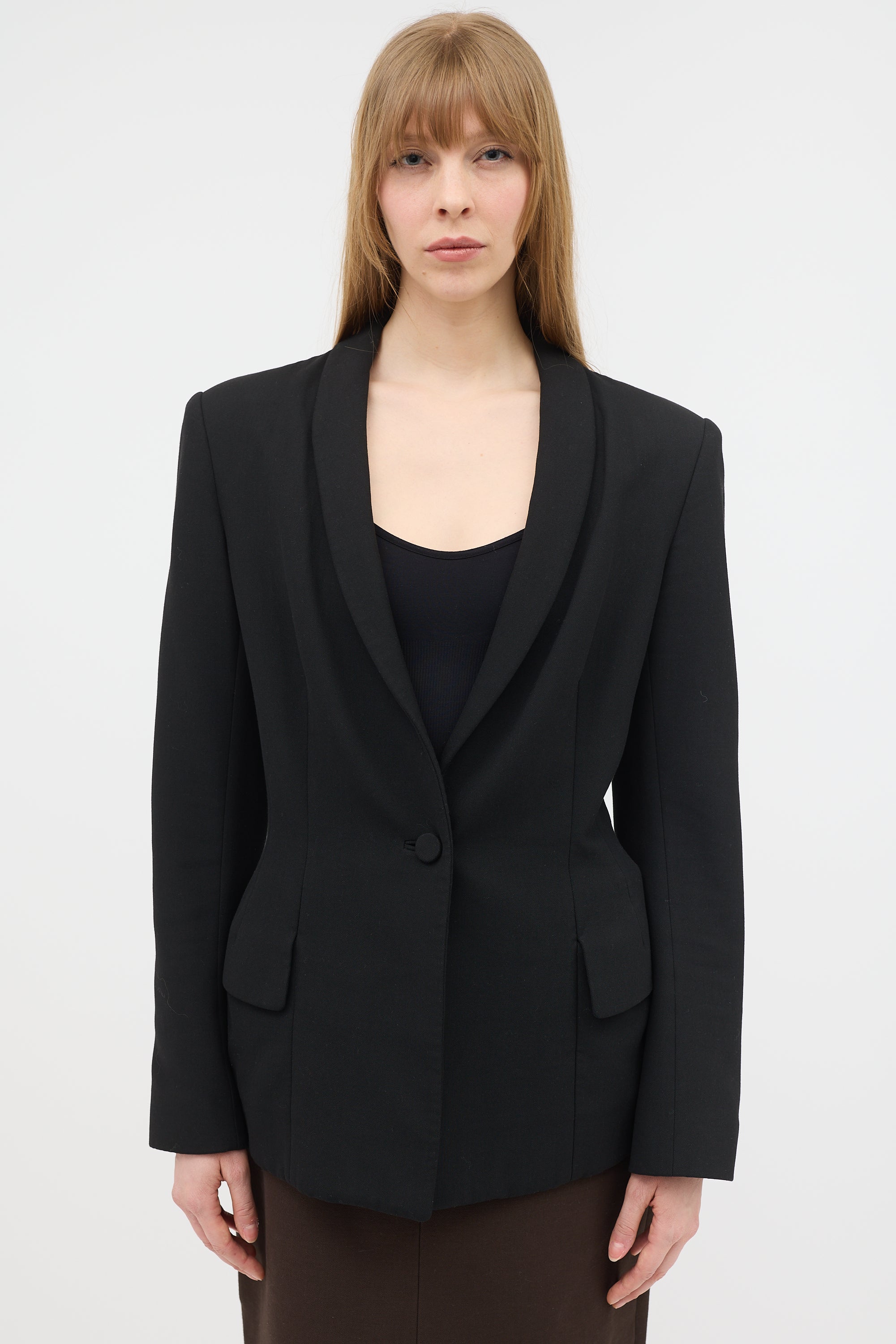 The Row Shawl Blazer
