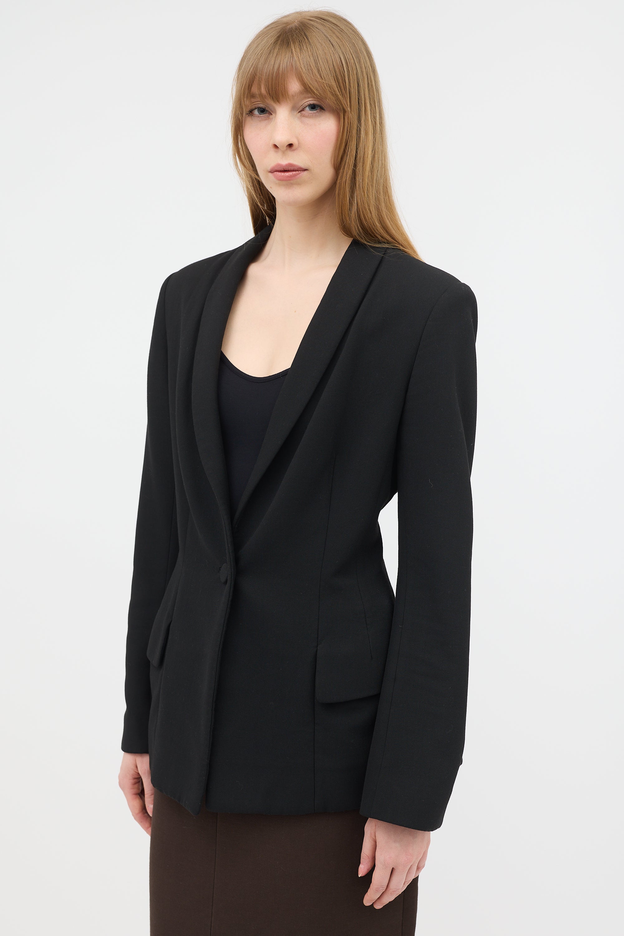 The Row Shawl Blazer