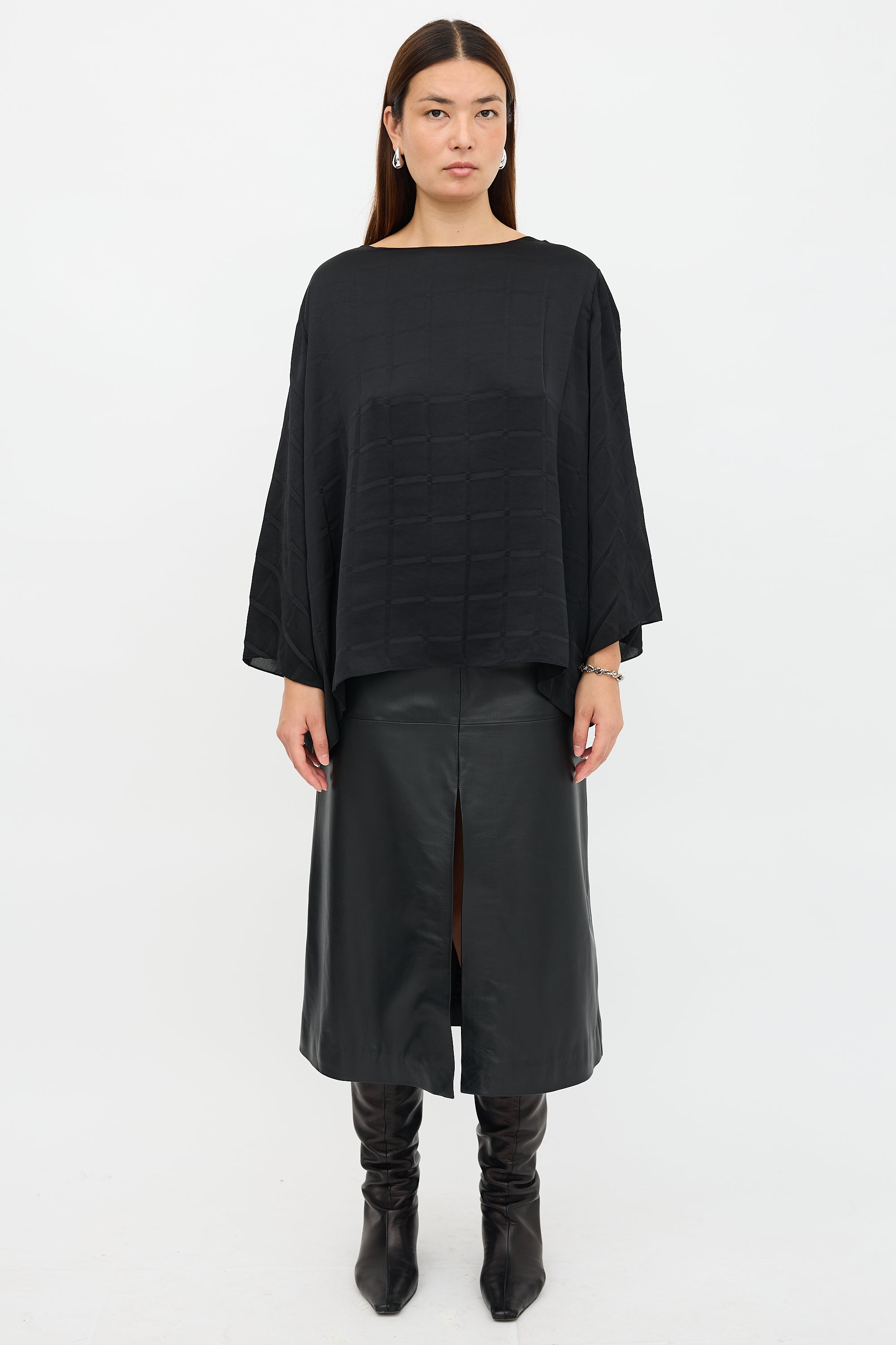 The Row Textured Boxy Top