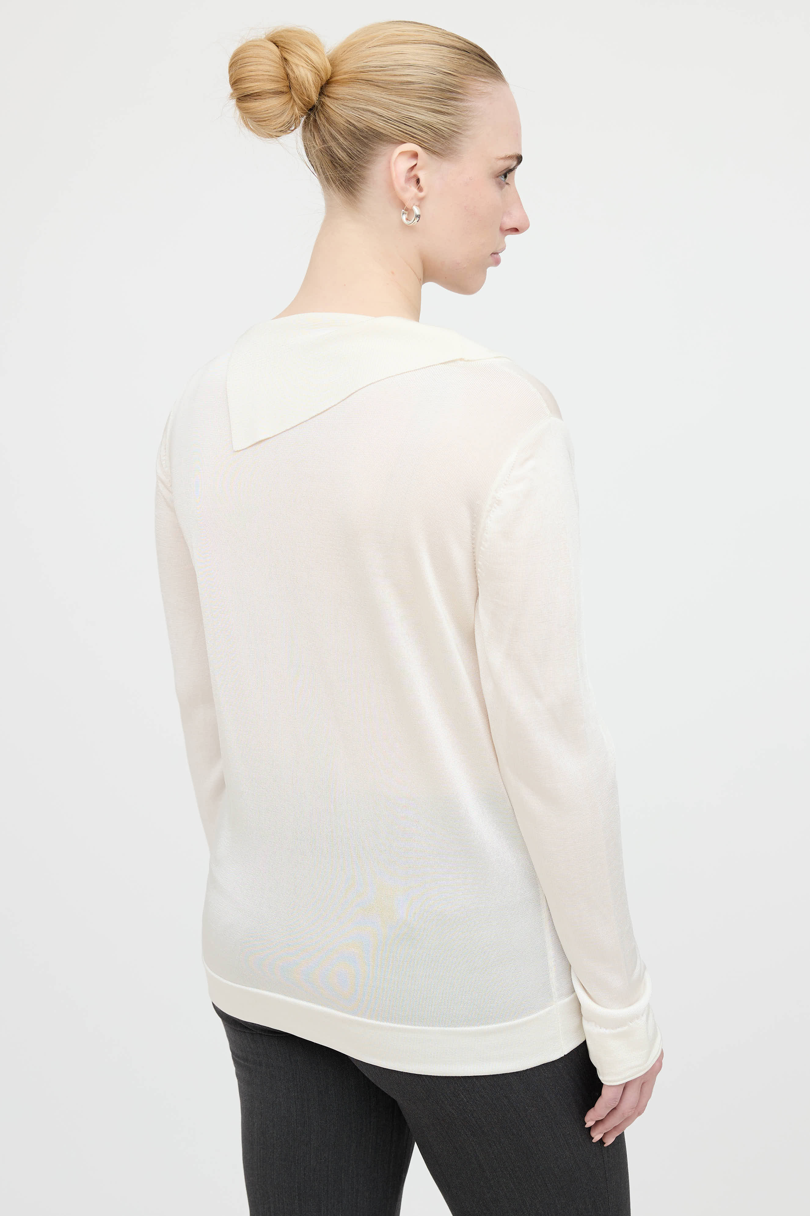 The Row Knit Asymmetrical Top