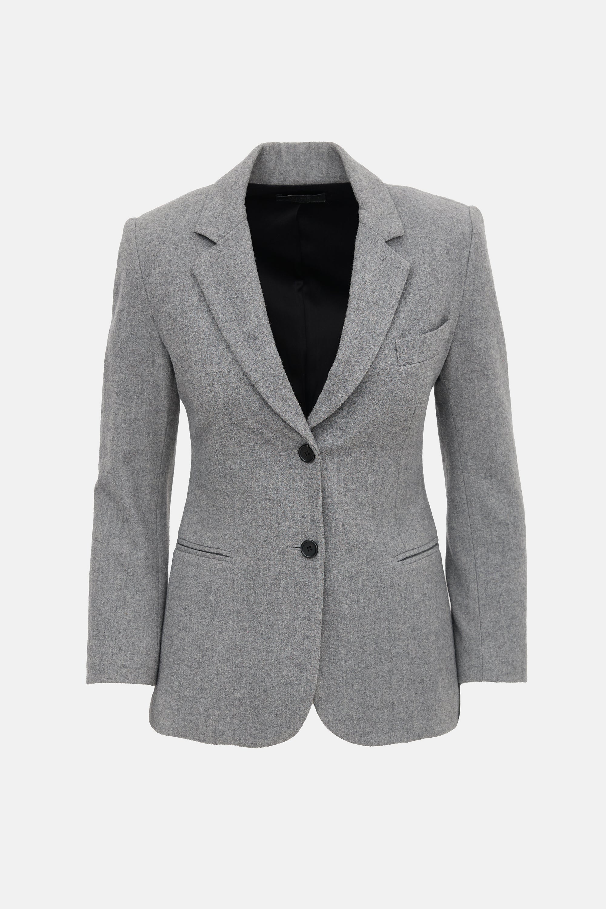 The Row Wool Button Blazer