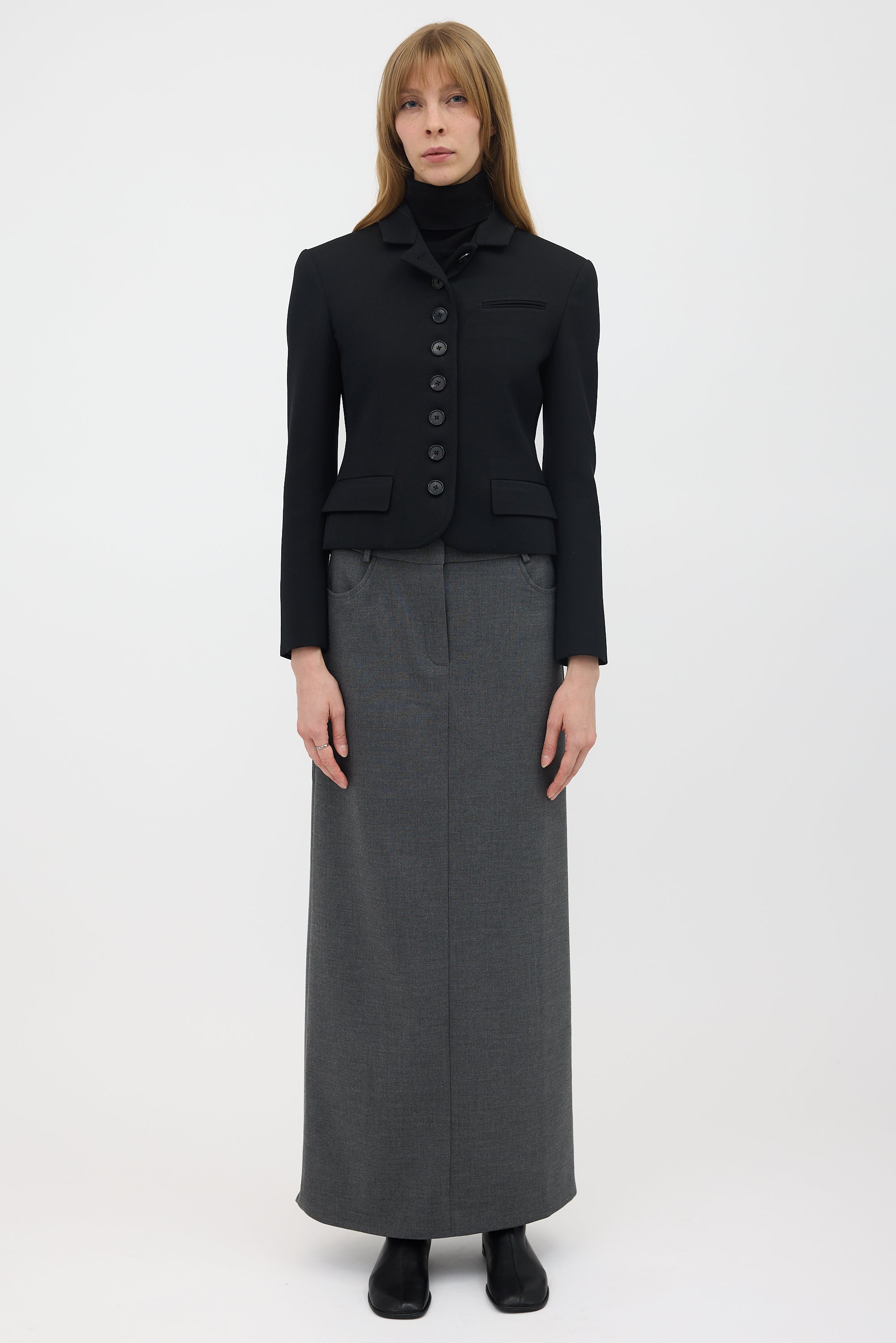 The Row Wool Fletcher Blazer