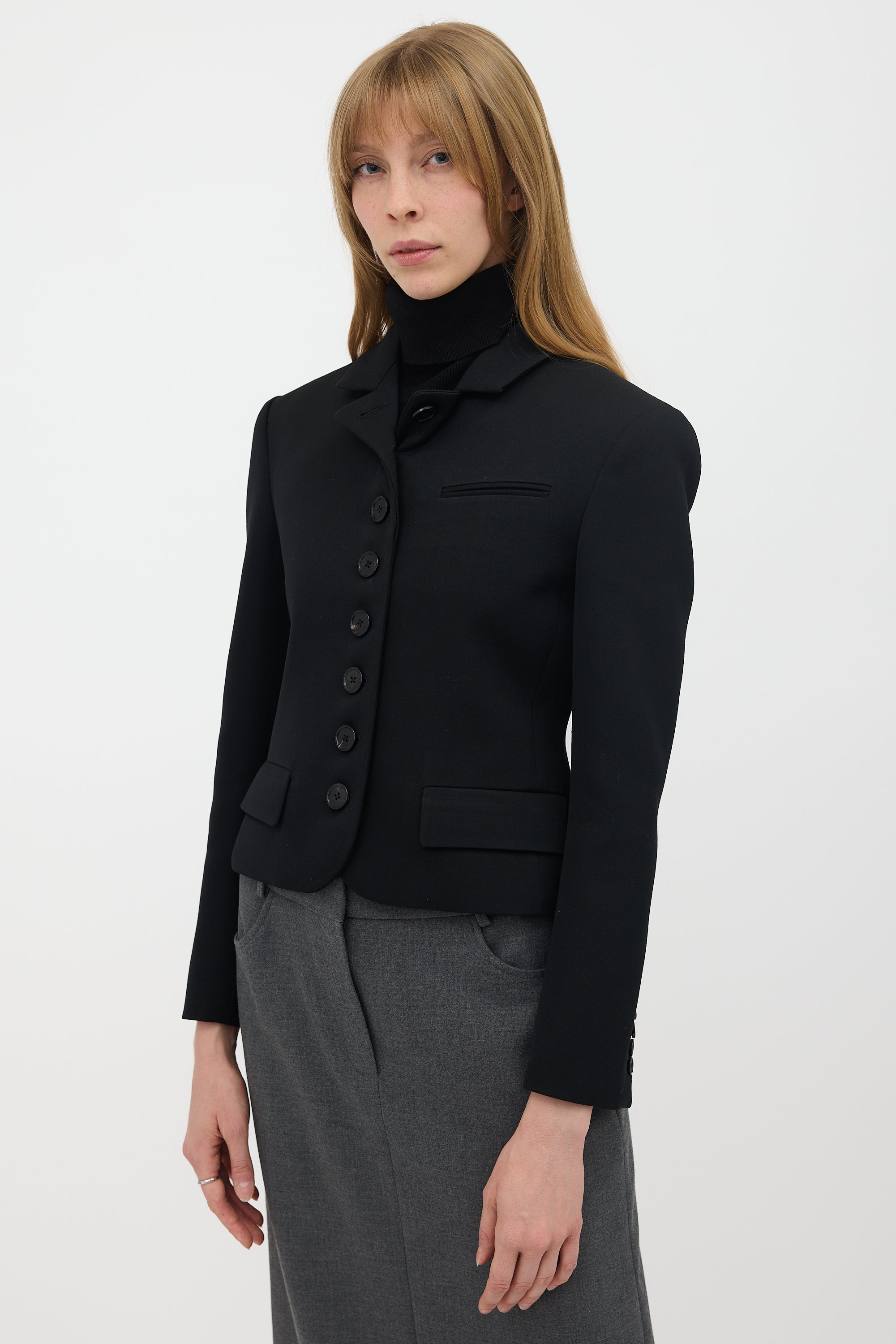 The Row Wool Fletcher Blazer