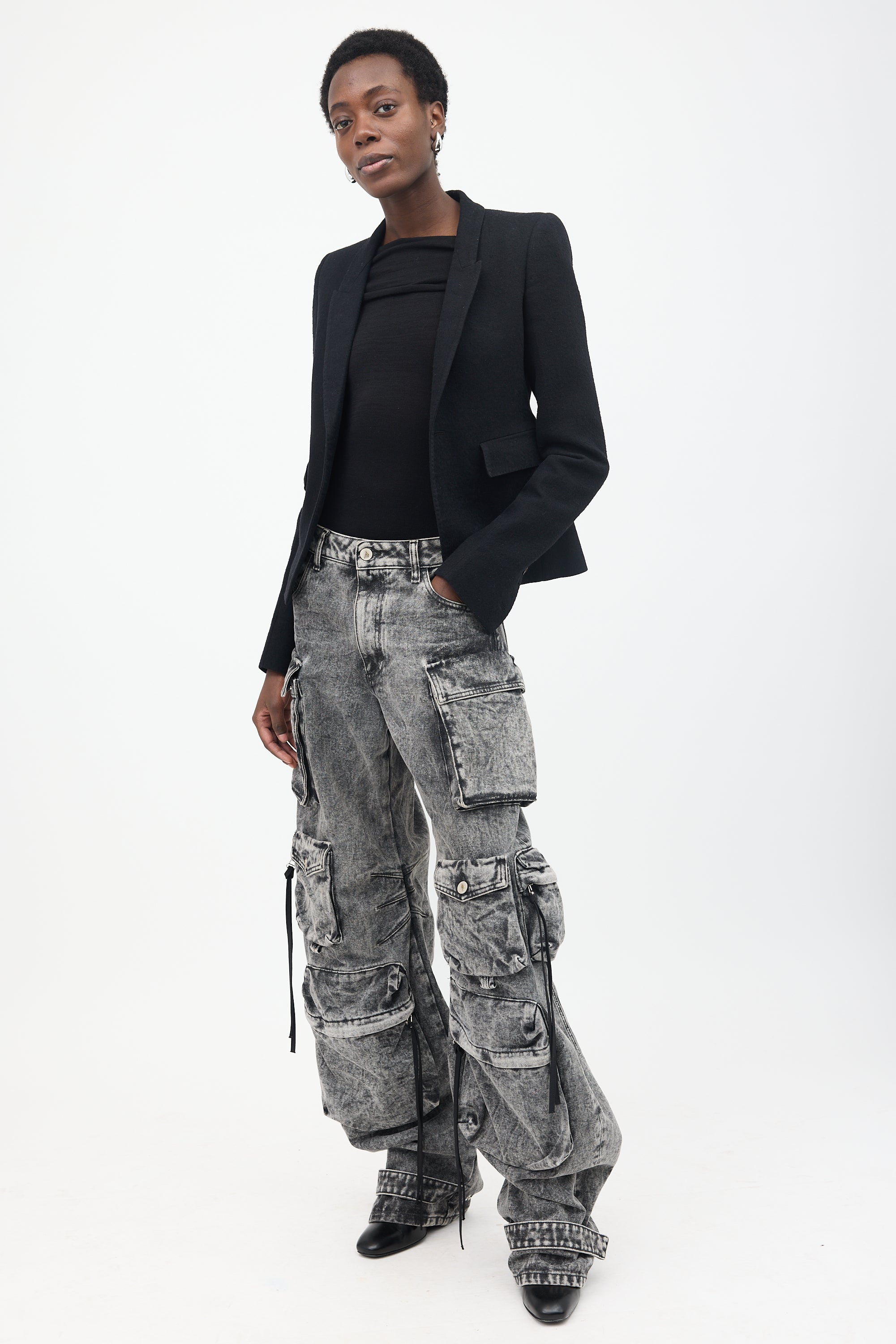 The Attico Fern Cargo Pant