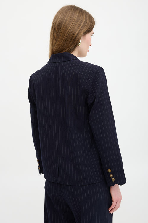 The Great. Wool Pinstripe Suit