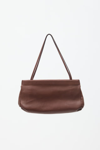 The Row Leather Abby Shoulder Bag