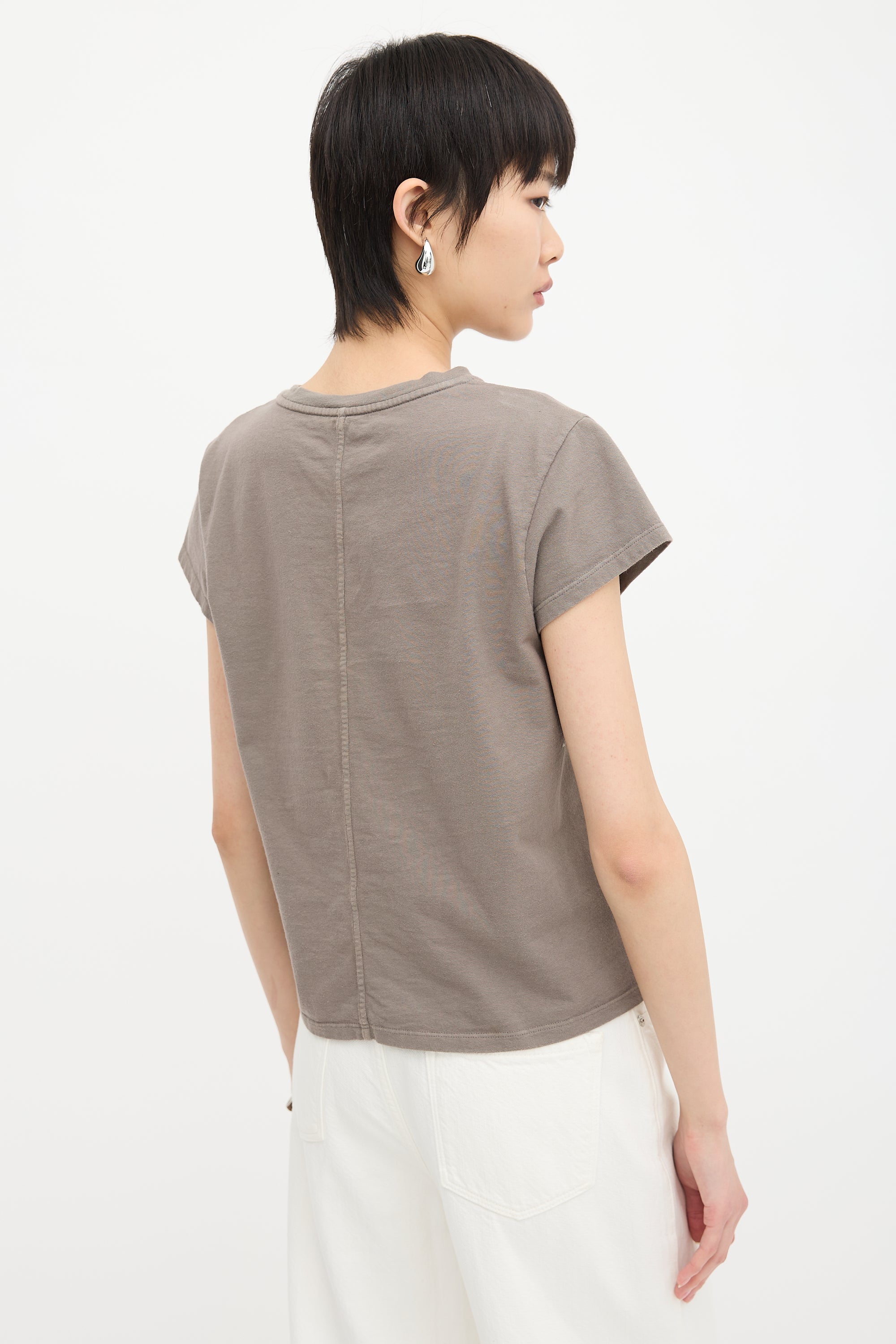 The Row Cap Sleeve T-Shirt