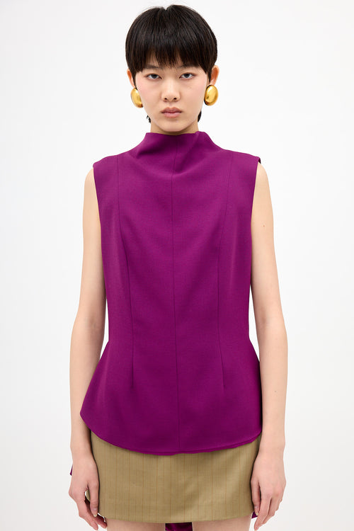 The Row Wool Retlum Top