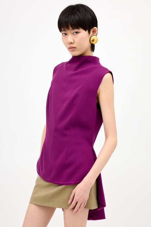 The Row Wool Retlum Top