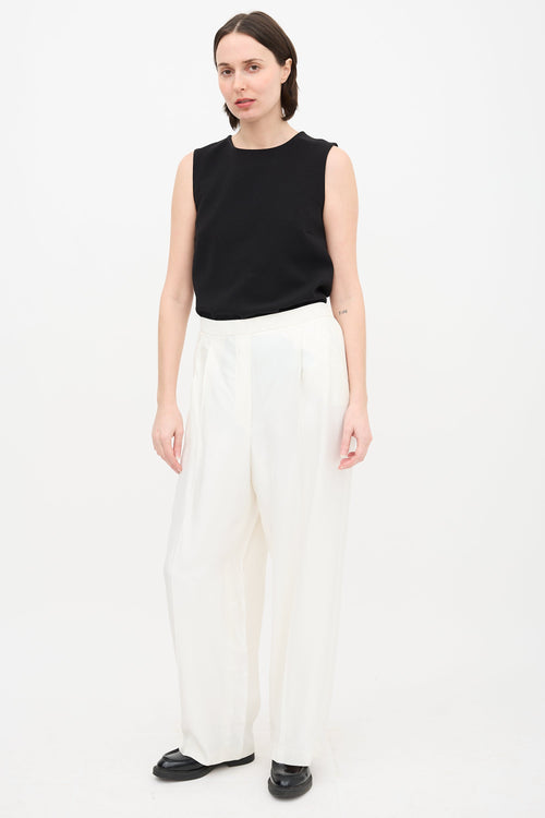 The Row Elasticized Waist Trouser