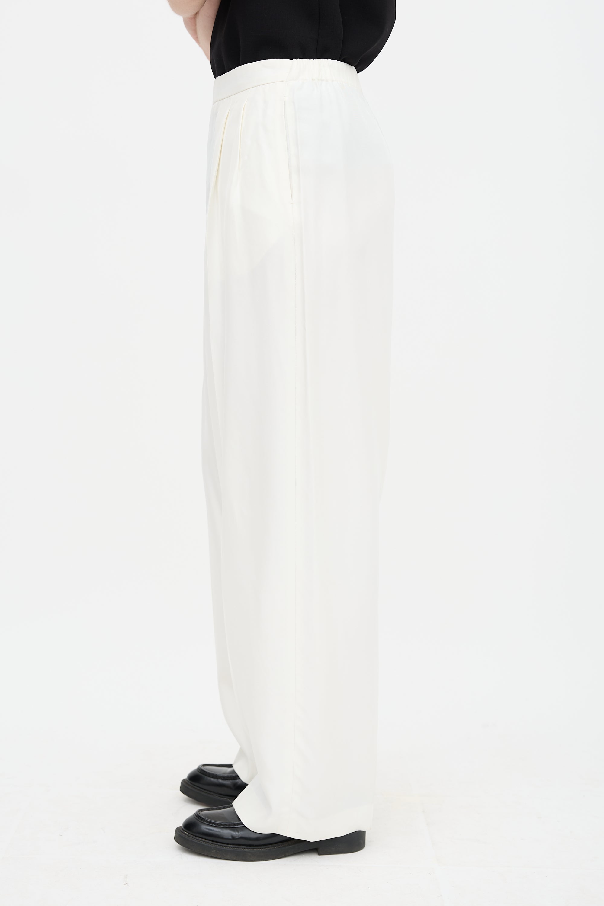 The Row Elasticized Waist Trouser