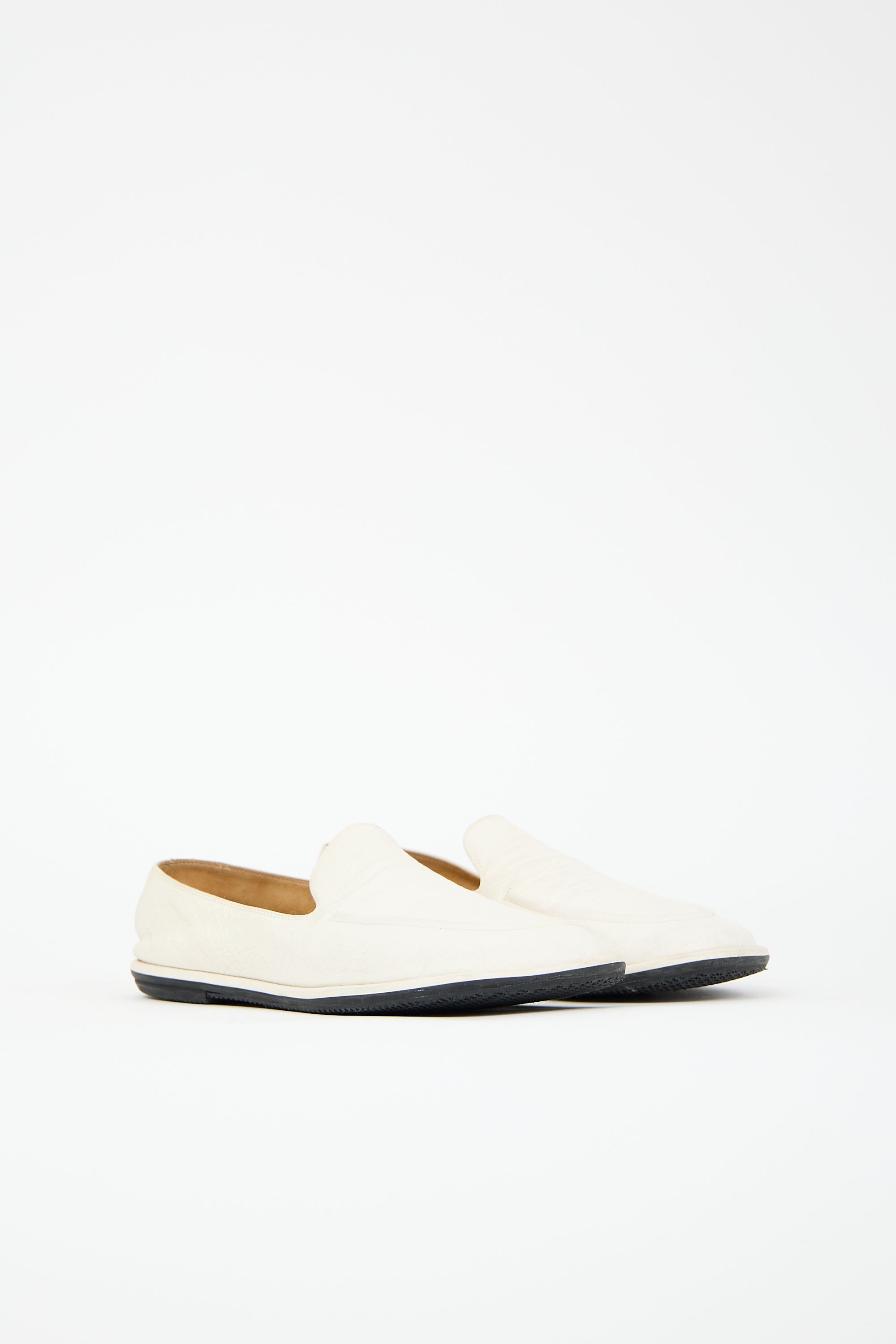 The Row Leather Canal Loafer