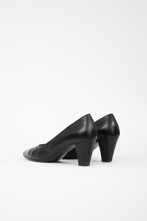 The Row Leather Charlotte Pump
