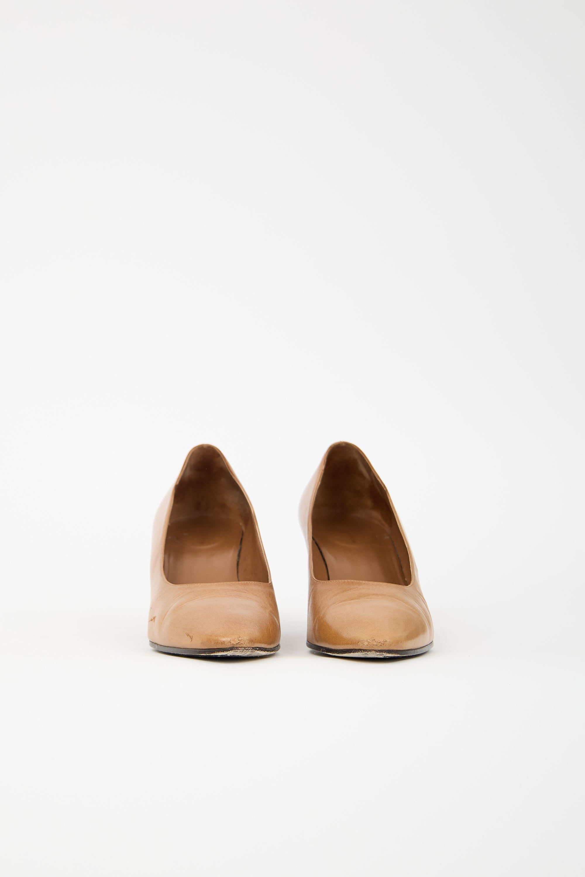 The Row Leather Charlotte Pump