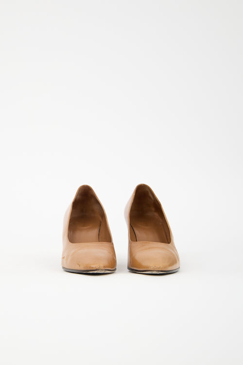 The Row Leather Charlotte Pump