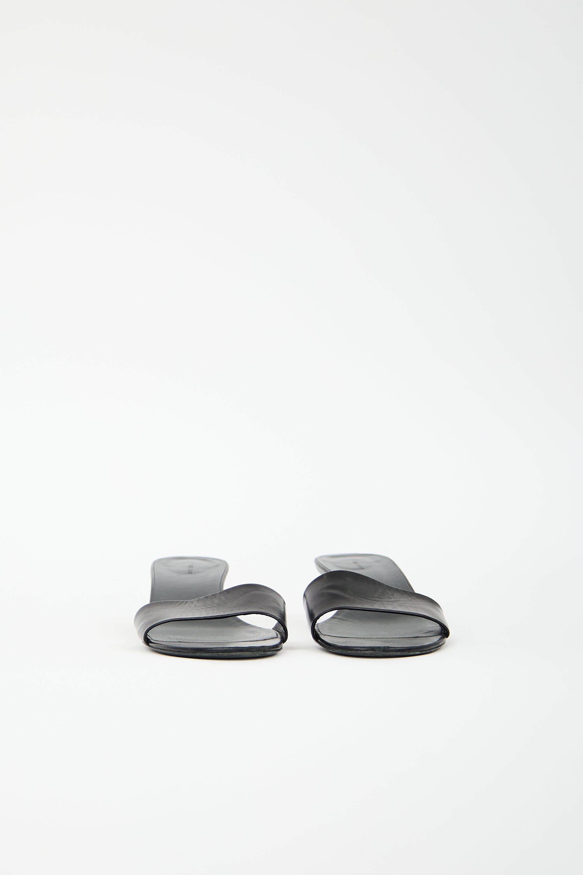 The Row Leather Combo Mule