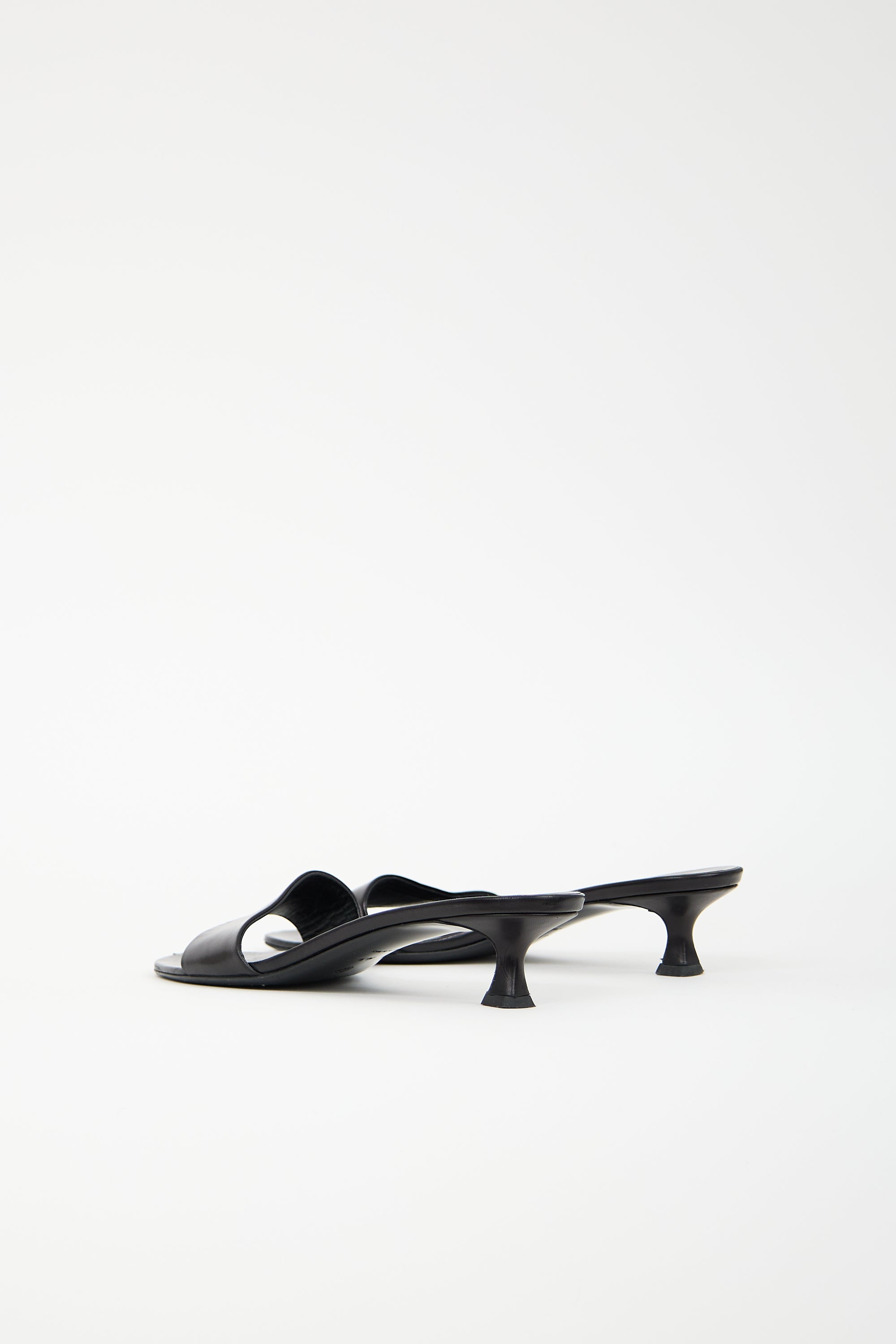 The Row Leather Combo Mule