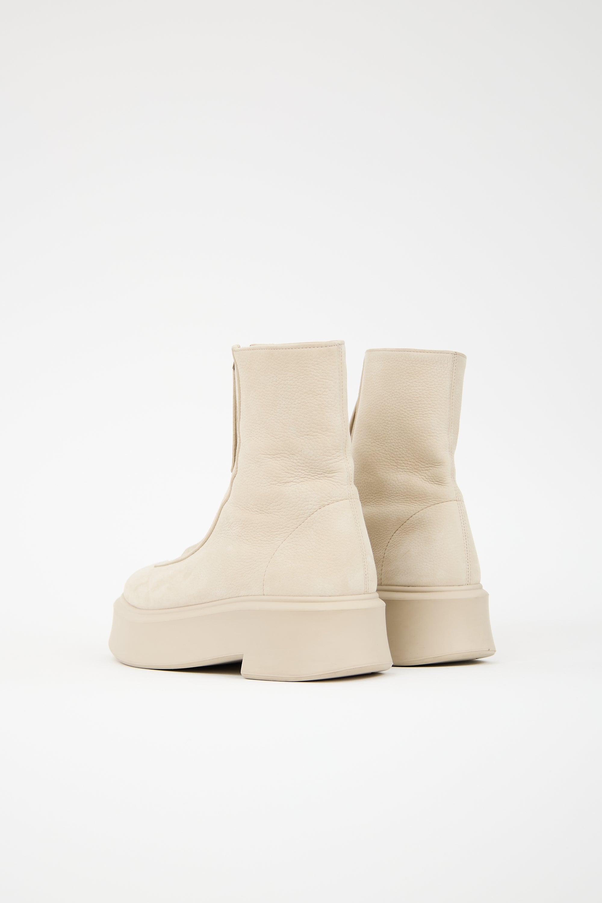 The Row Suede Zipped 1 Boot