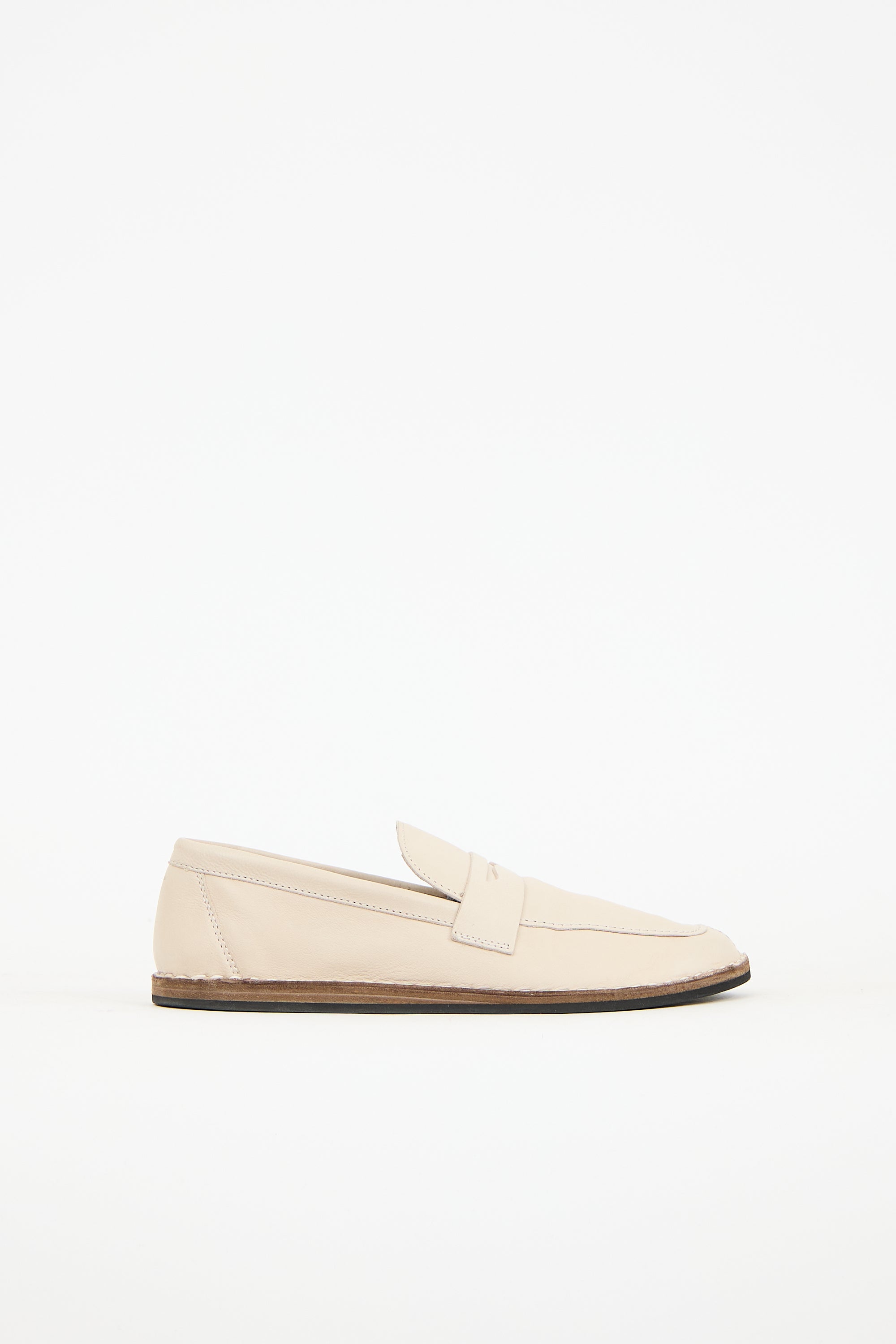 The Row Leather Cary Loafer
