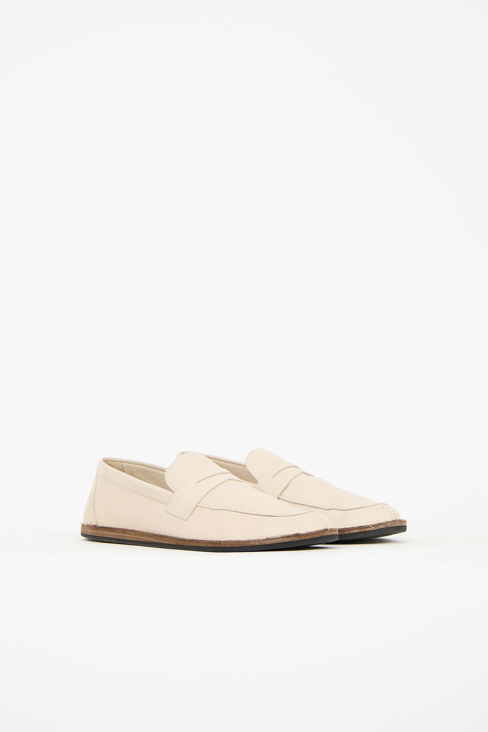 The Row Leather Cary Loafer