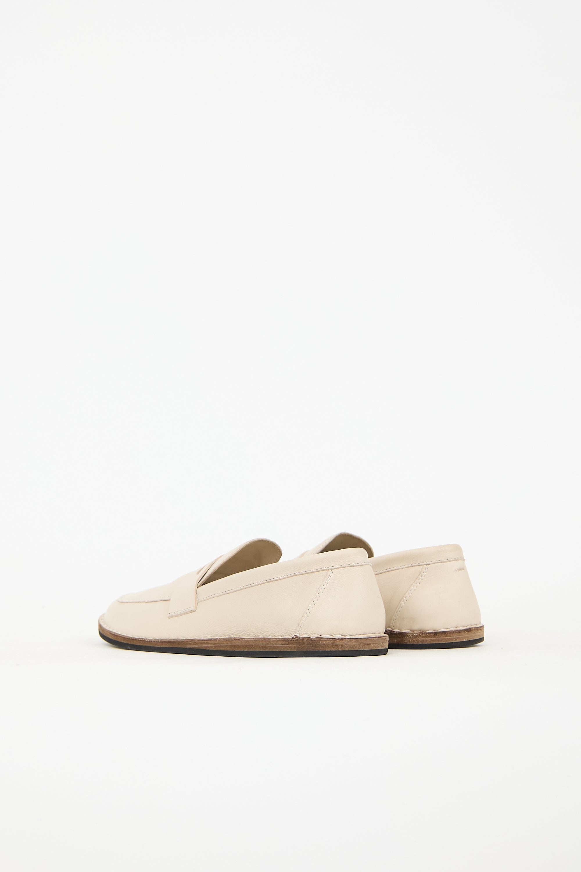 The Row Leather Cary Loafer
