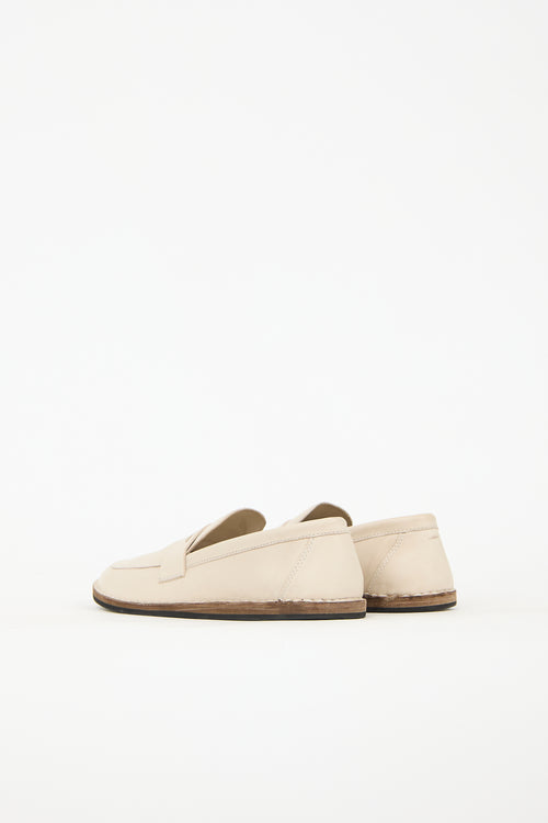 The Row Leather Cary Loafer
