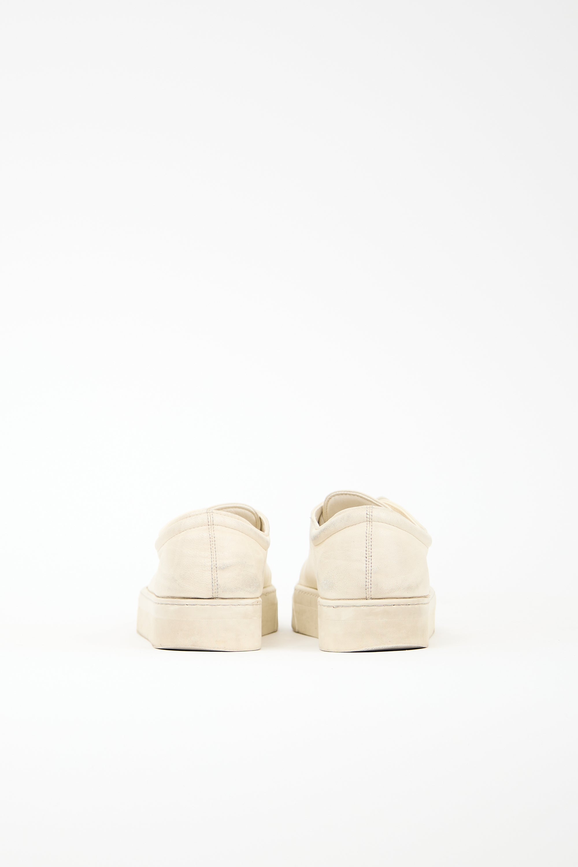 The Row Leather Marie H Sneaker