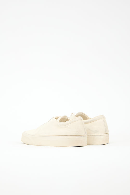 The Row Leather Marie H Sneaker