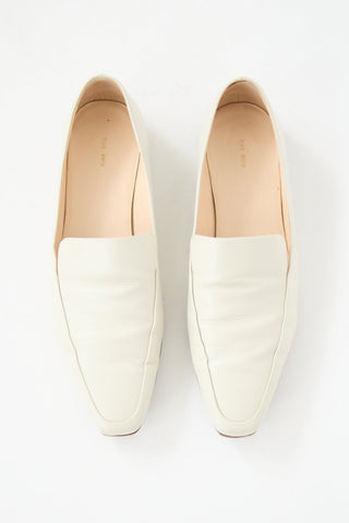 The Row Leather Minimal Loafer