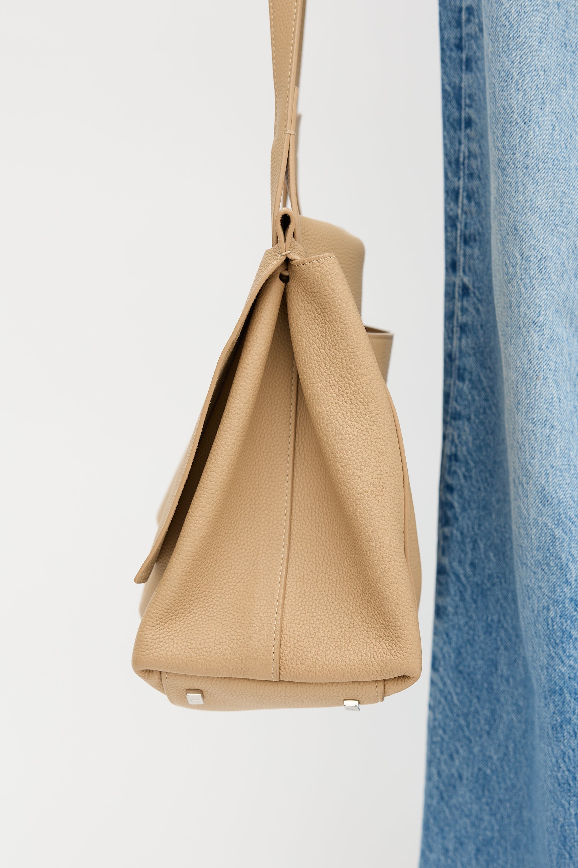 The Row Leather Side Kick Handbag