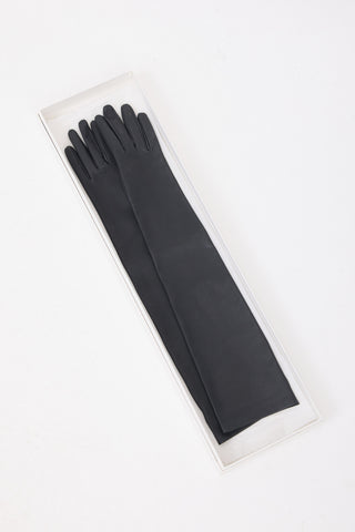 The Row Leather Simon Gloves