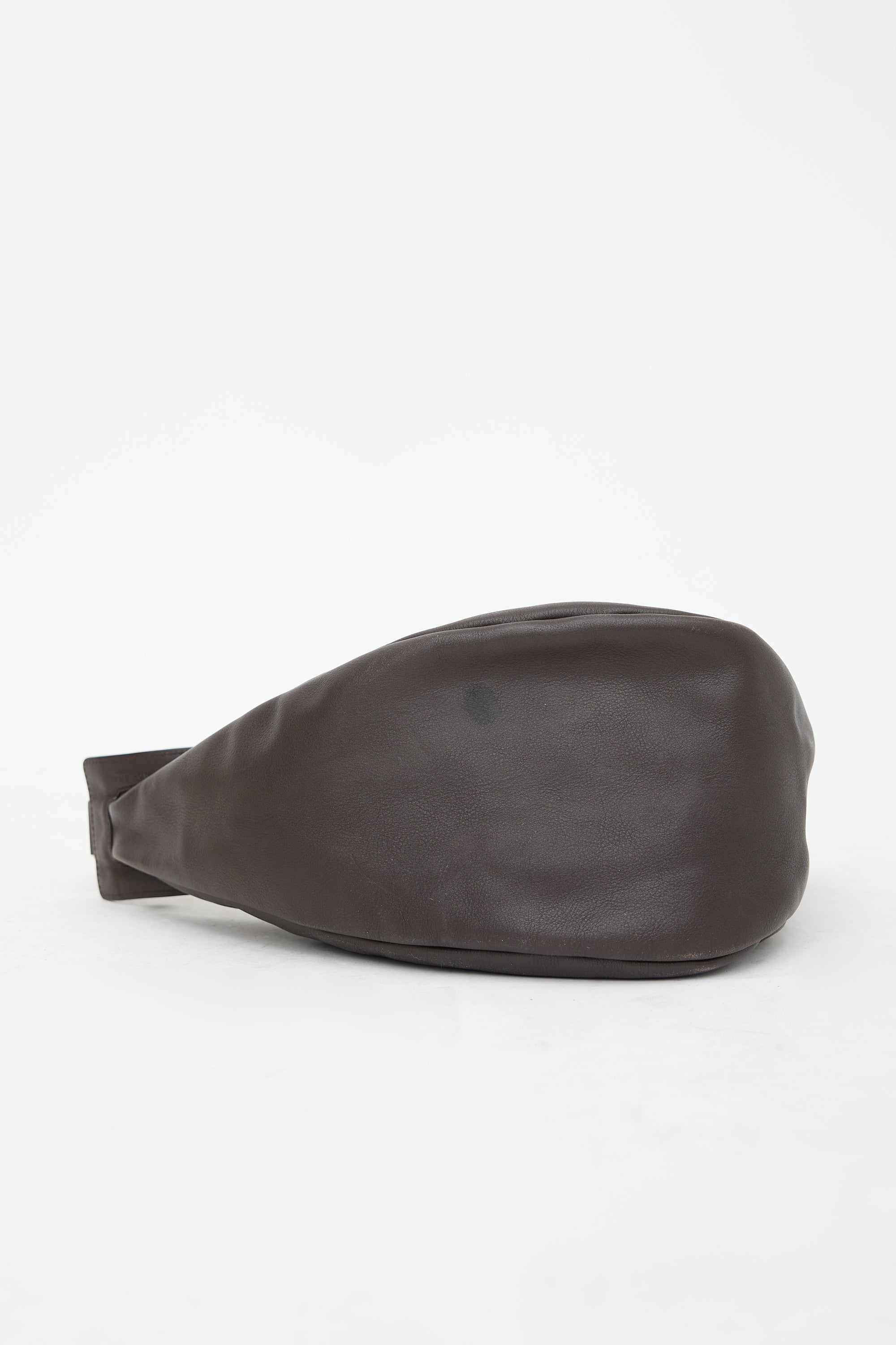 The Row Leather Slouchy Banana Bag